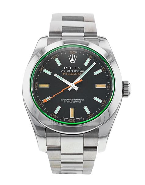 rolex con lancetta a fulmine|Rolex Milgauss in vendita .